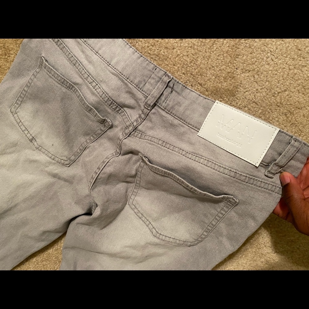 Boohoo man jeans gray